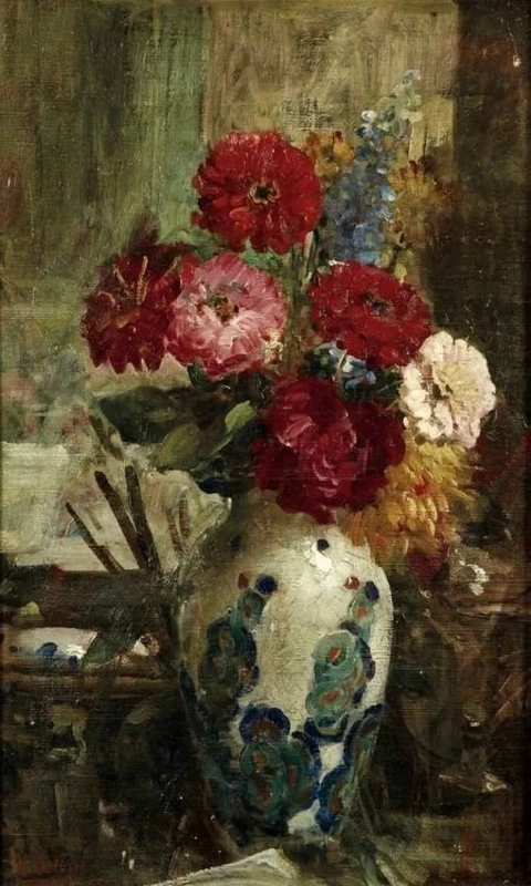 Vaso con fiori